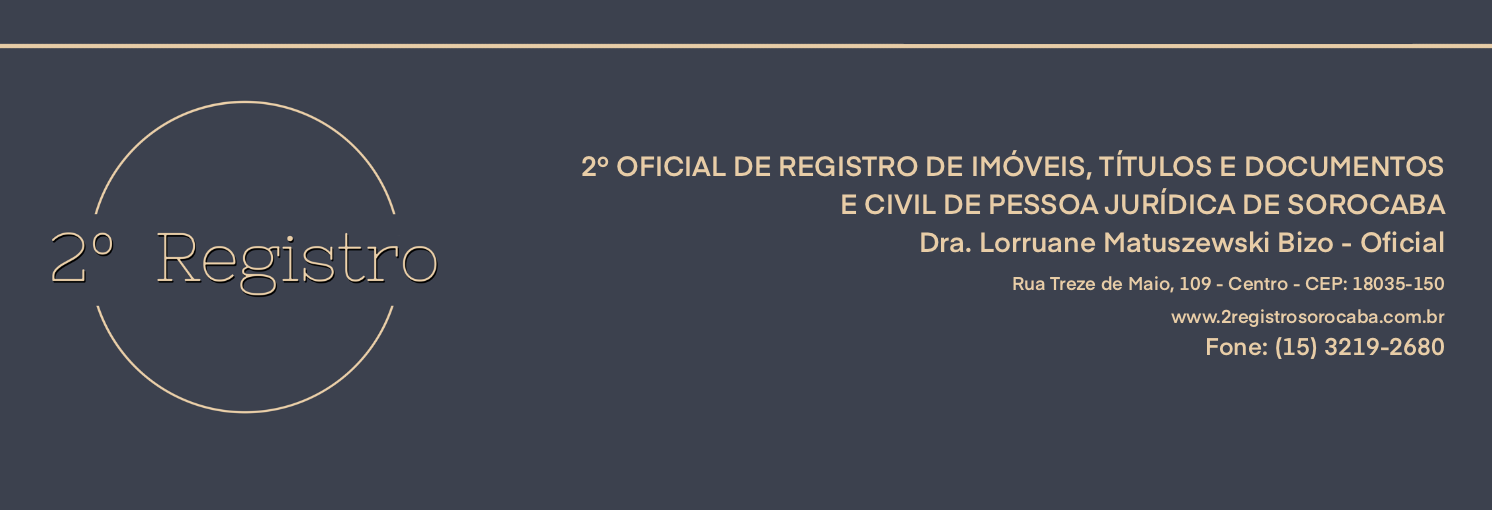 2� Registro de Im�veis de Sorocaba